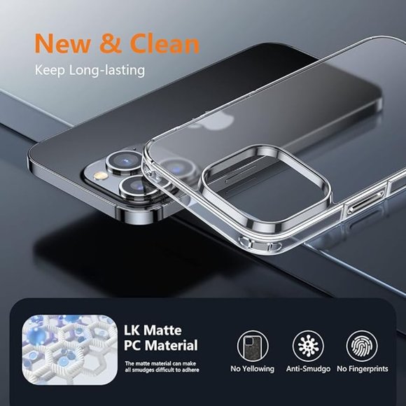 [3-in-1] iPhone 14 Pro Case with Lens & Screen Protectors - Brand New - Picture 4 of 8